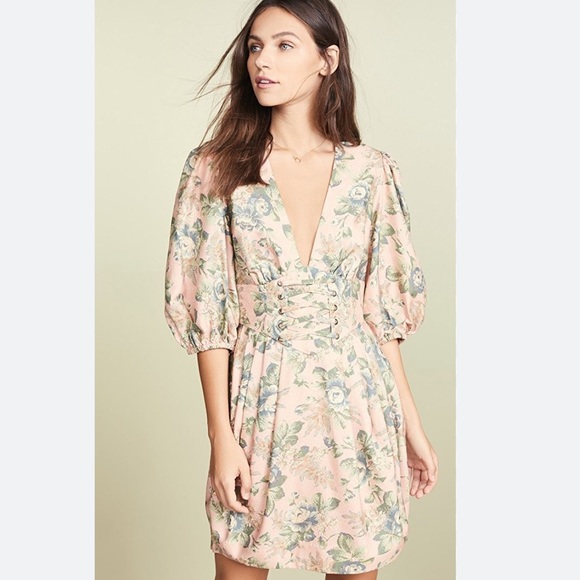 Nwt Zimmermann tempest lace up dress - Picture 4 of 10